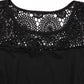 Lapa Plus Women's Lace - spliced Off - shoulder Plus Size Dress - Lapa plus