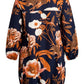 Lapa Plus Women's Large Floral Flared Dress with Elastic Waist - Lapa plus