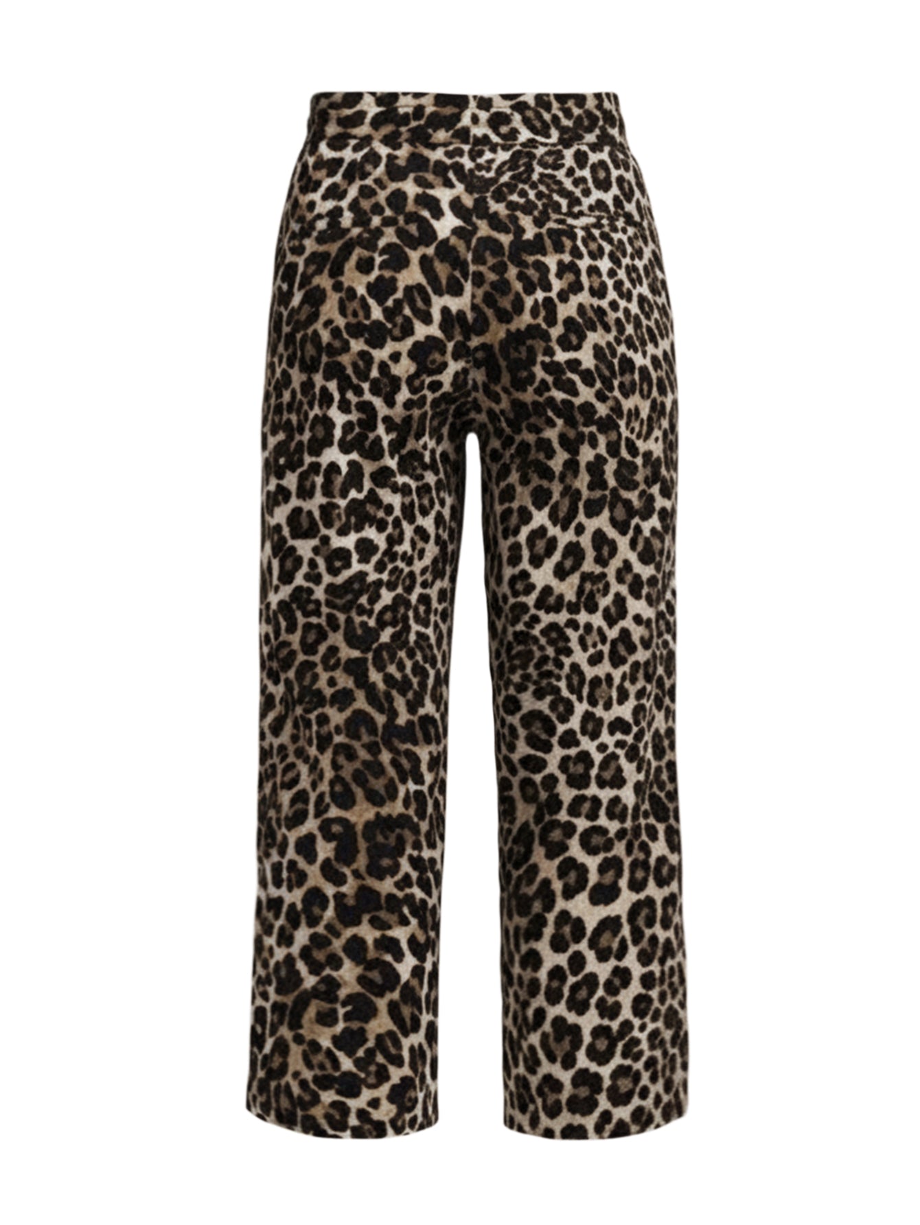 Lapa Plus Women's Leopard Print Casual Cropped Pants - Lapa plus