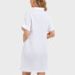 Lapa Plus Women's Pocket Single - breasted Button Dress - Lapa plus