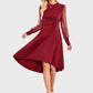 Lapa Plus Women's Polka Dot Mesh Dress - Lapa plus