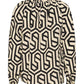 Lapa Plus Women's Printed Top with Waist Ties - Lapa plus