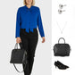 Lapa Plus Women's Satin Blouse with Ties - Lapa plus