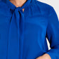 Lapa Plus Women's Satin Blouse with Ties - Lapa plus