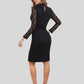 Lapa Plus Women's Sexy Lace Slit Tight Party Dress - Lapa plus