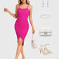 Lapa Plus Women's Sexy Strapless Party Bodycon Dress - Lapa plus