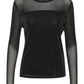 Lapa Plus Women's Sheer Mesh Paneled Sexy Top - Lapa plus
