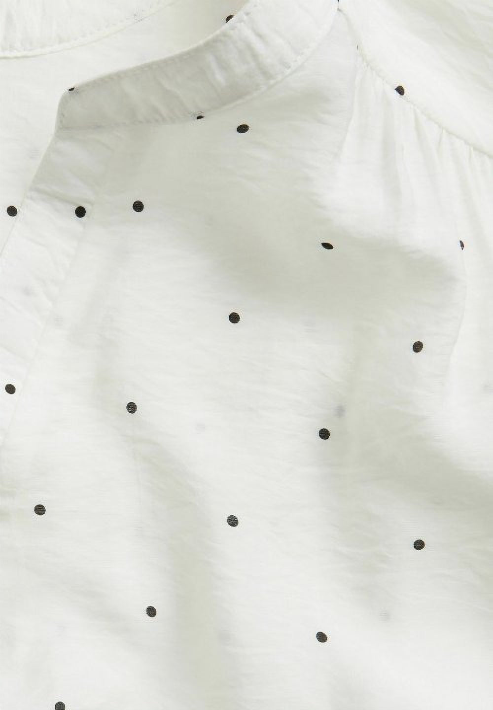 Lapa Plus Women's Short - Sleeve V - Neck Polka Dot Fashionable Top - Lapa plus