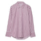 Lapa Plus Women's Striped Top with a Chest Single Pocket - Lapa plus