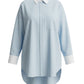 Lapa Plus Women's Striped Top with Single Pocket and Contrast Cuffs - Lapa plus