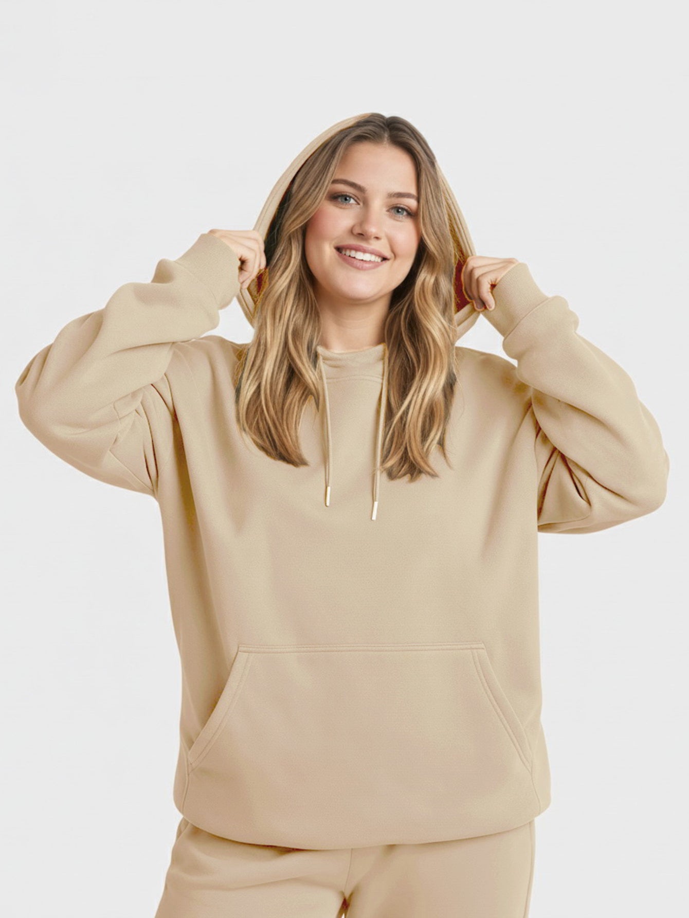 Lapa Plus Women's multi-colored eye mask with hood sweatshirt