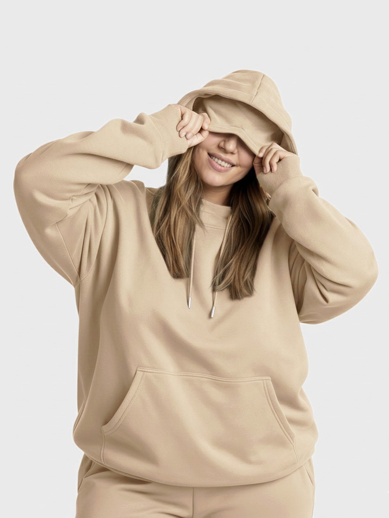 Lapa Plus Damen-Augenmaske mit Kapuze, mehrfarbig, Sweatshirt