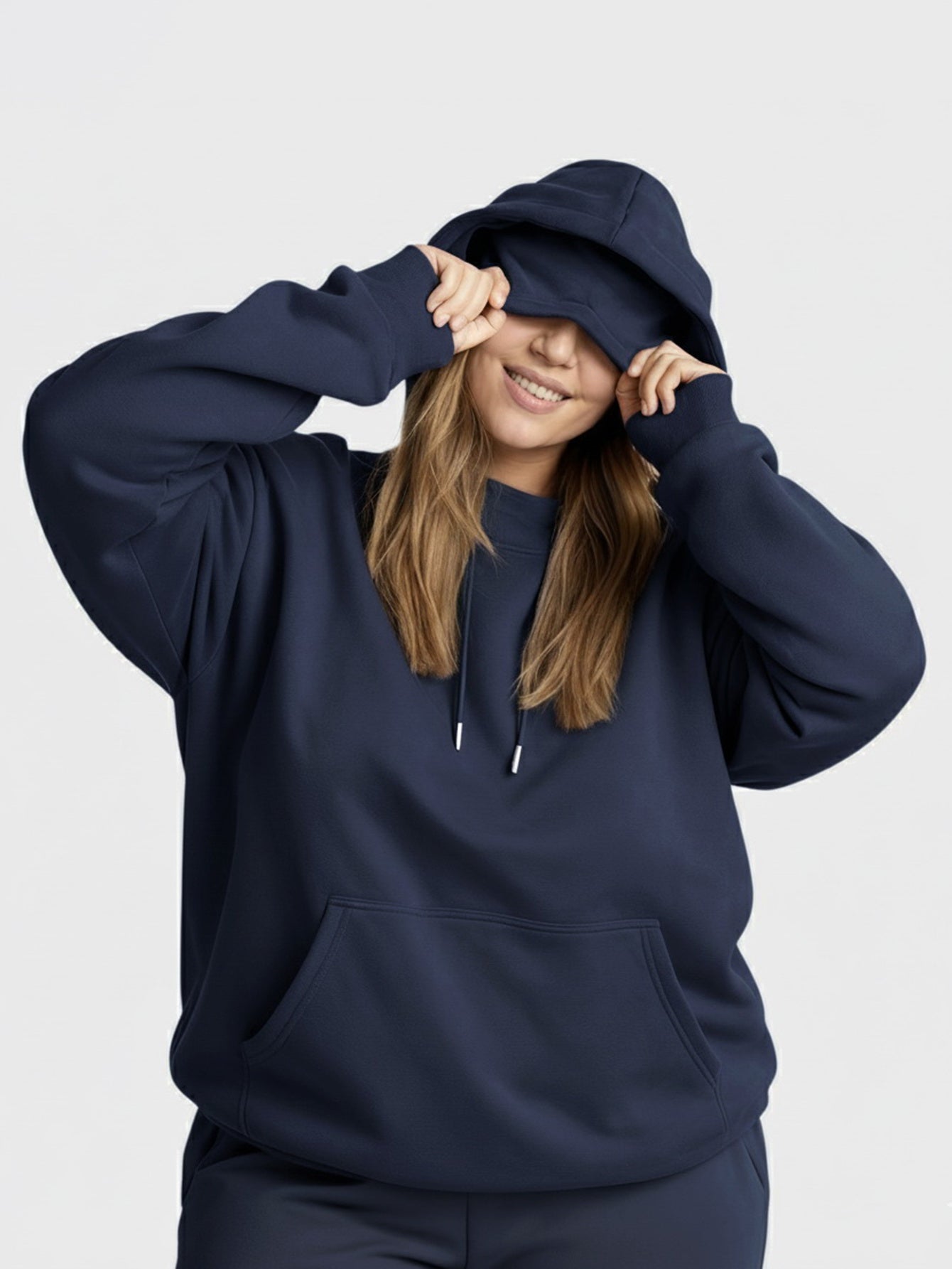 Lapa Plus Women's multi-colored eye mask with hood sweatshirt