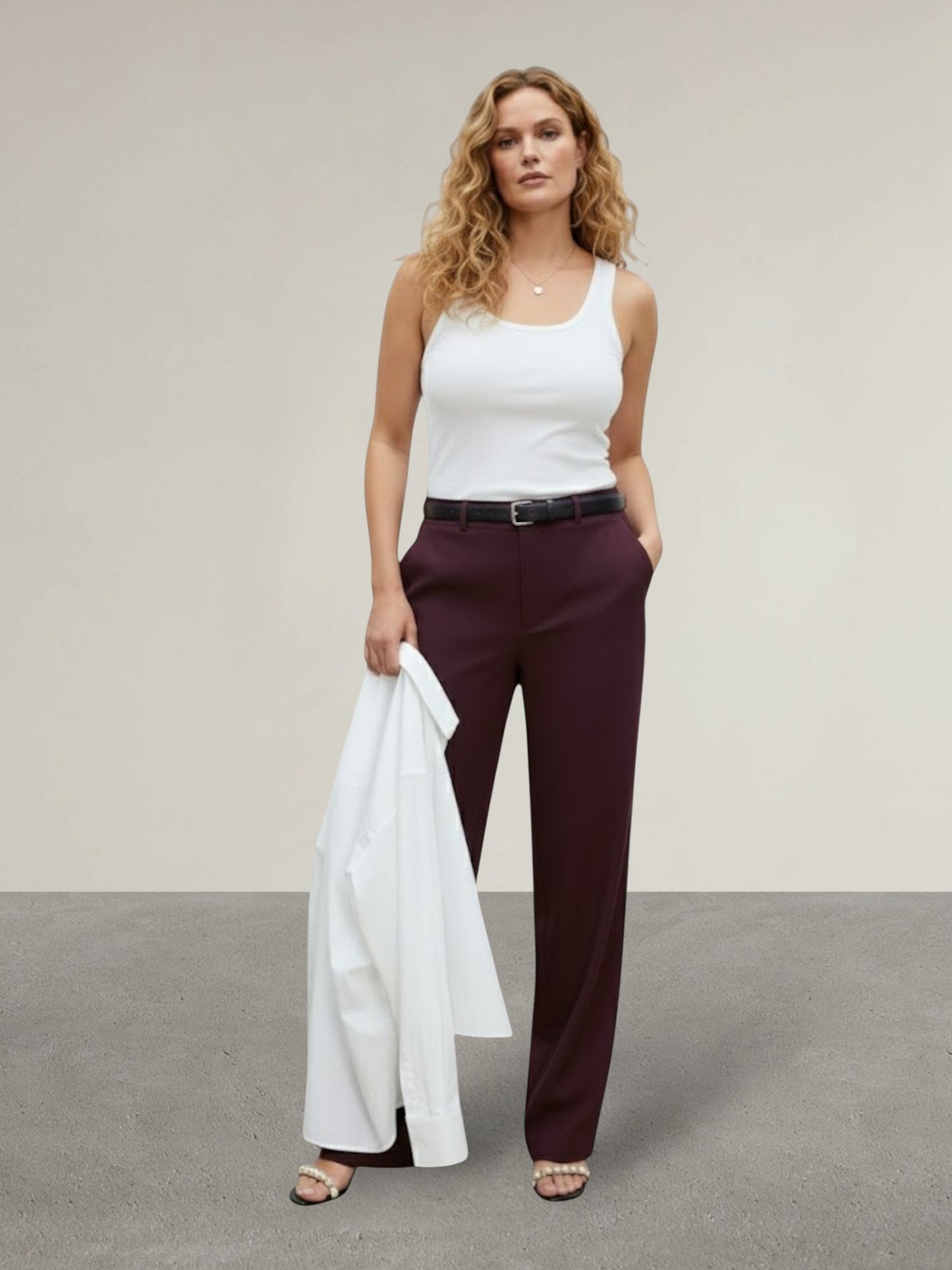 Lapa Plus Women's Versatile Straight-Leg Pants