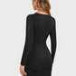 Lapa Plus Women's Hip Hugging Irregular Dress