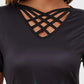 Lapa Plus Women's Short Sleeved Gradient Printed T-shirt