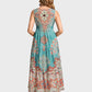 Lapa Plus Women's Bohemian Ethnic Print Vacation Dress